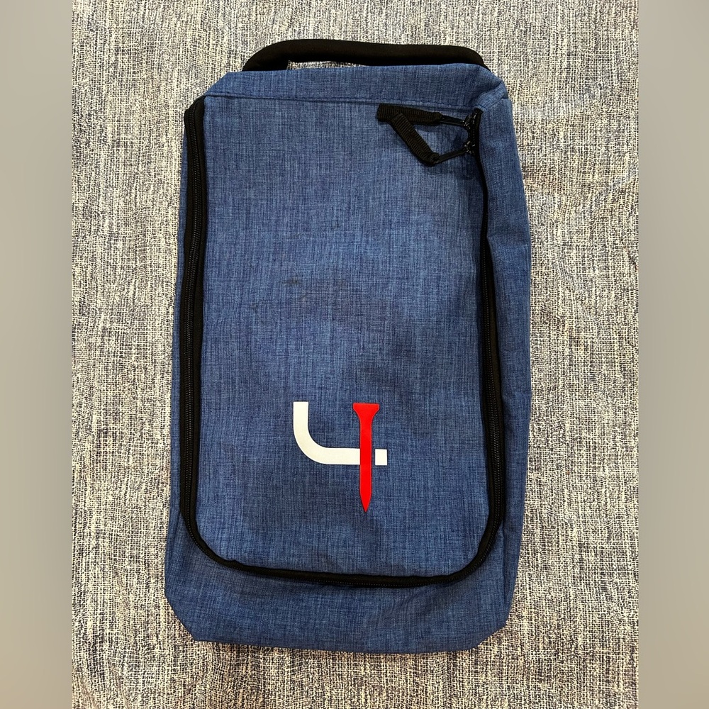 Stylish Blue Shoe Travel Bag for Men by Short Par 4